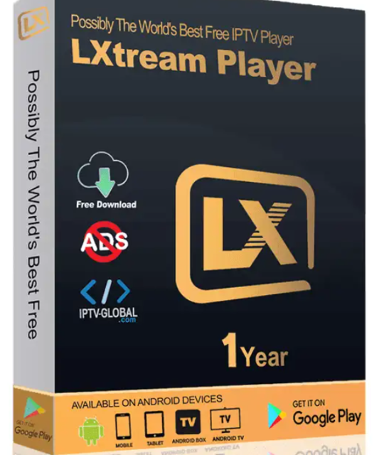 lxtream player code lxtream